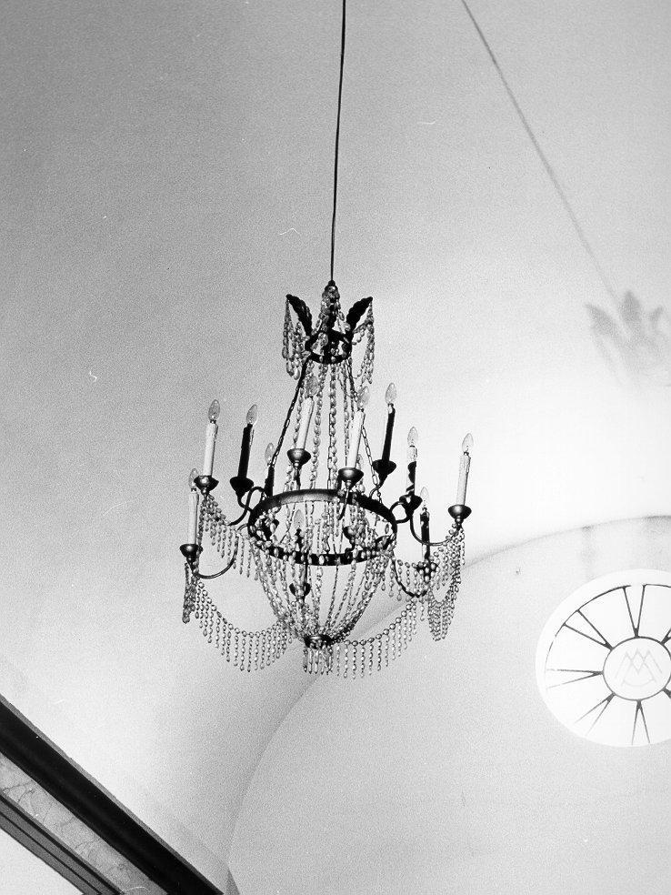 lampadario - manifattura italiana (inizio sec. XX)