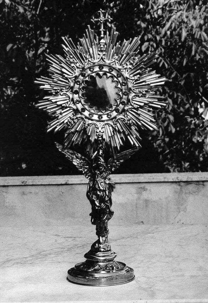 ostensorio - manifattura toscana (metà sec. XIX)