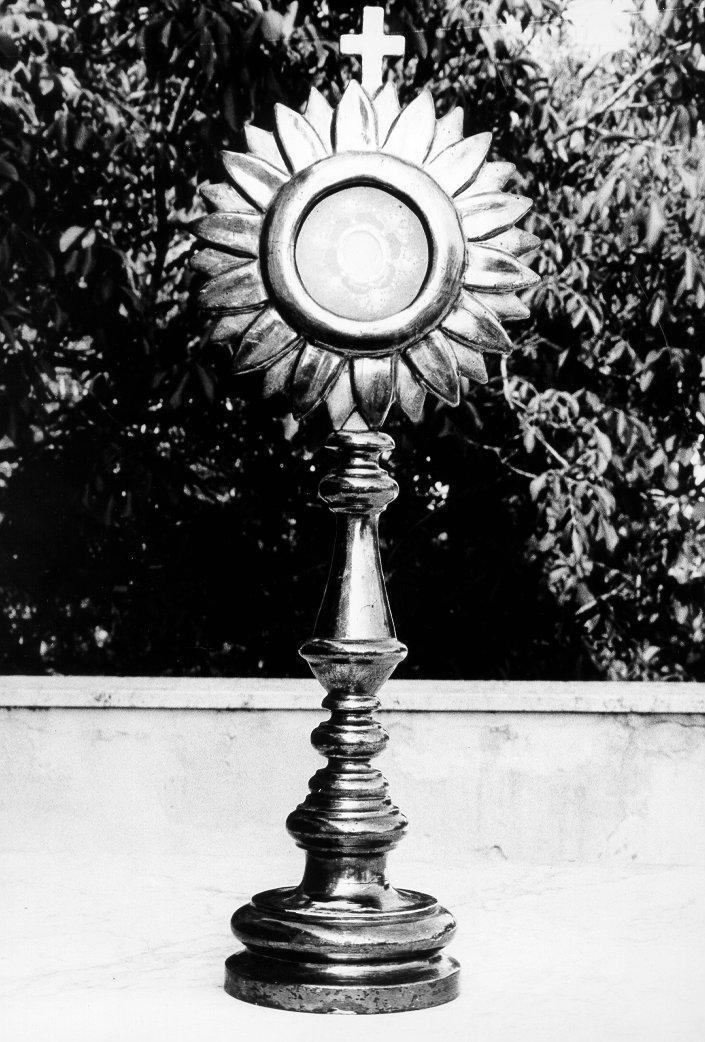 reliquiario - bottega toscana (inizio sec. XIX)