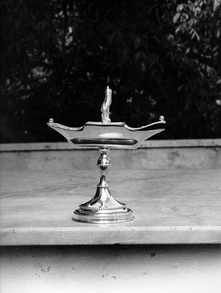 navicella portaincenso - manifattura italiana (inizio sec. XX)