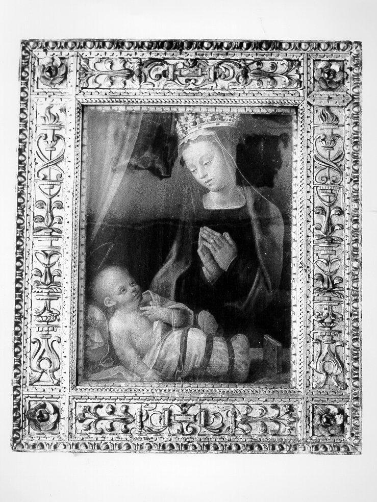 Madonna con Bambino (dipinto) - bottega toscana (sec. XVI)