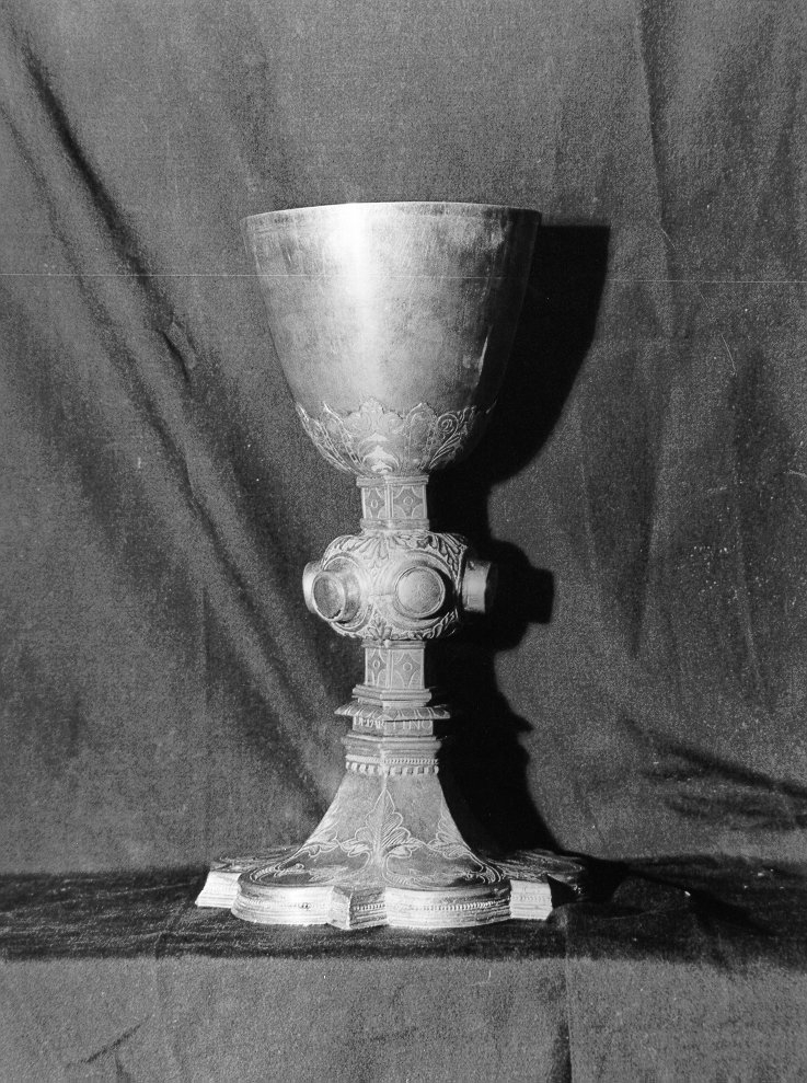 calice, opera isolata - bottega toscana (fine/inizio secc. XIV/ XV)