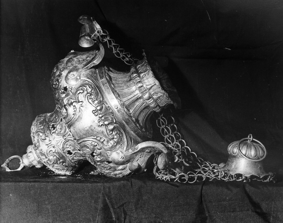 lampada pensile - bottega toscana (sec. XVIII)