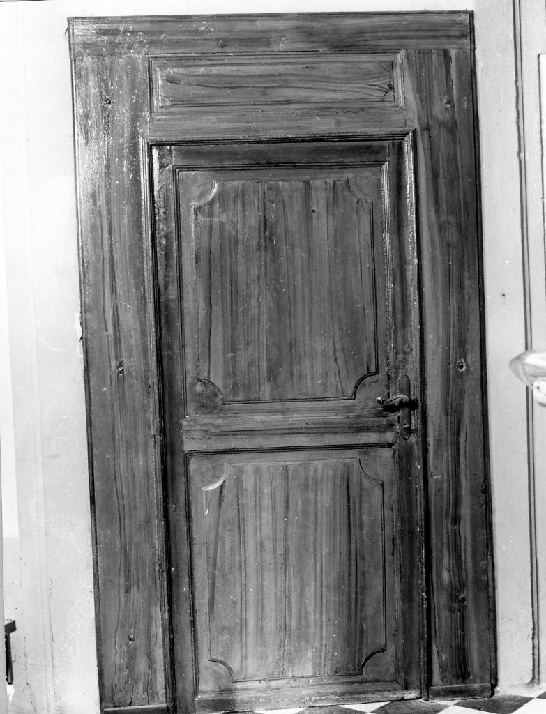 porta, serie - bottega pisana (fine sec. XVIII)