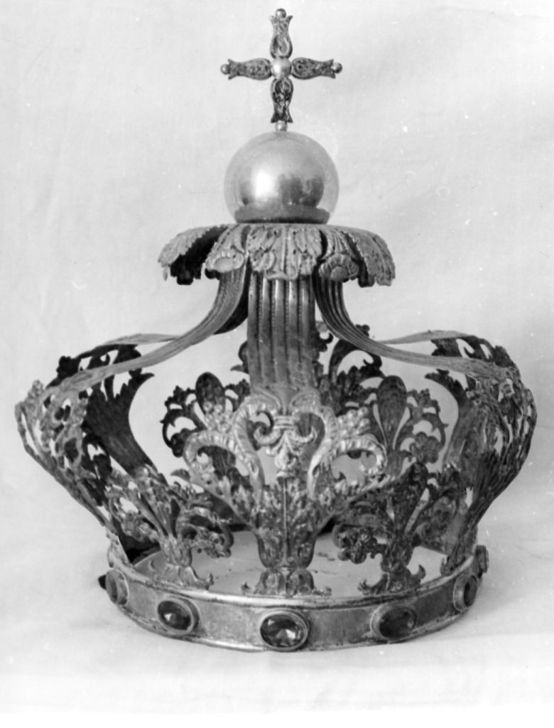 corona da statua - bottega italiana (sec. XIX)