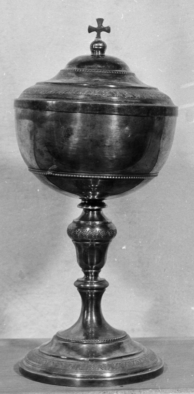 pisside - bottega italiana (sec. XX)