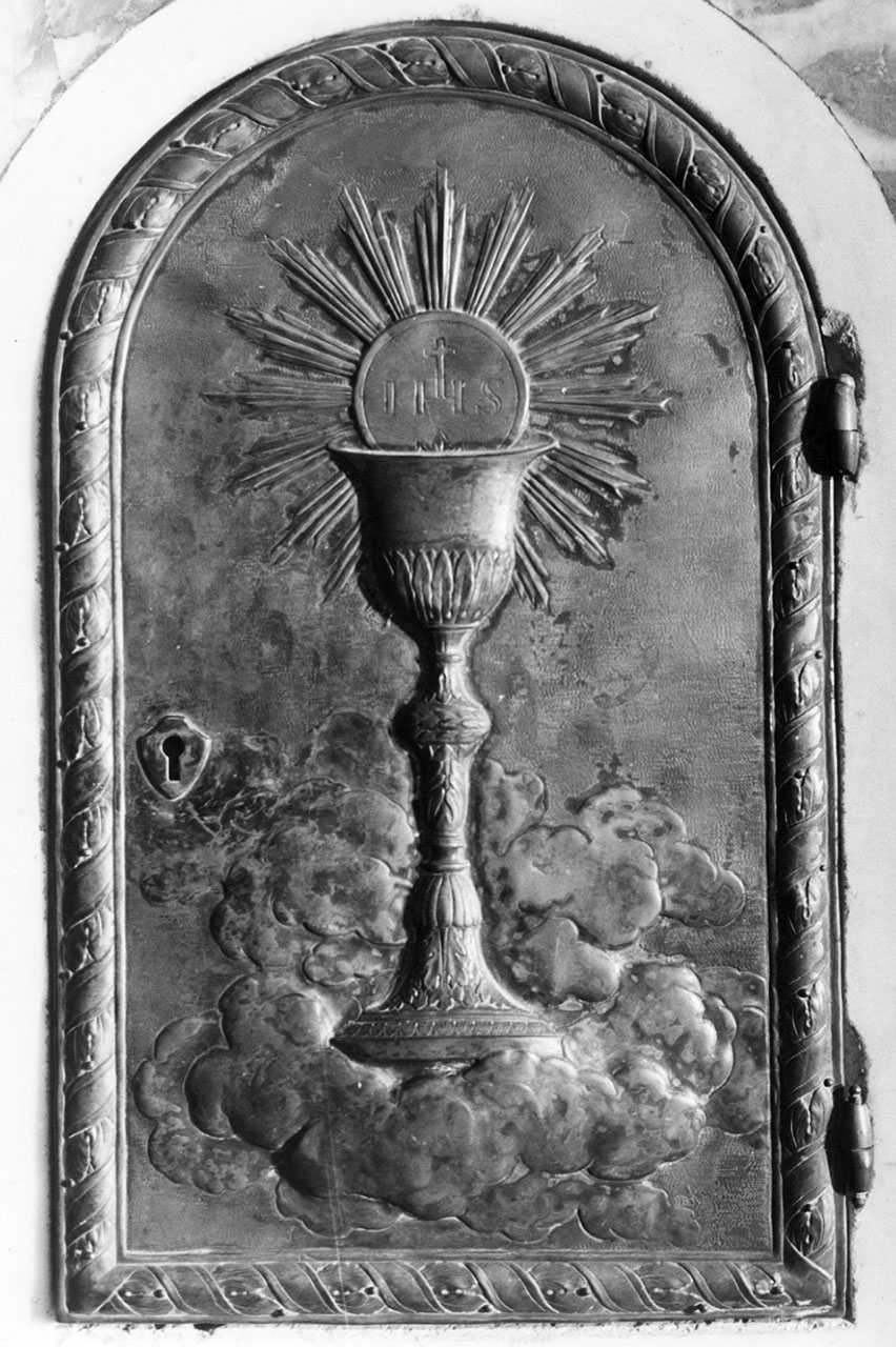sportello di tabernacolo - bottega toscana (sec. XIX)