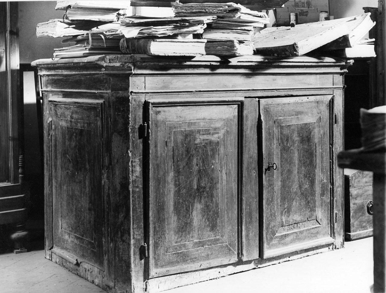 mobile - bottega toscana (prima metà sec. XVIII)