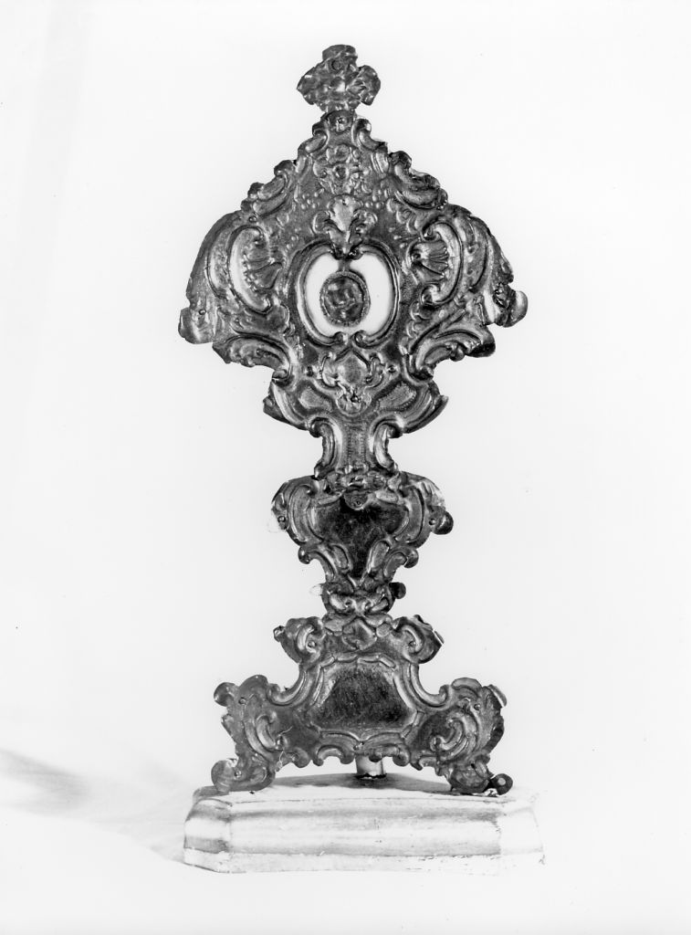 reliquiario - bottega italiana (fine sec. XVIII)