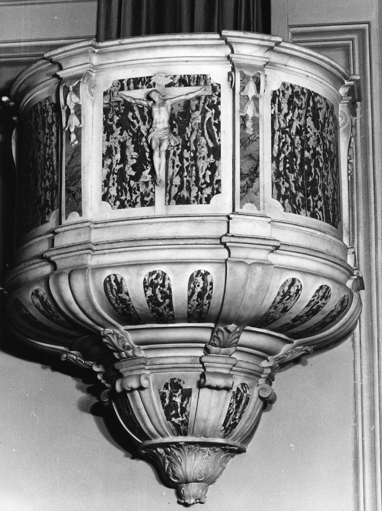 pulpito - bottega italiana (sec. XVIII)