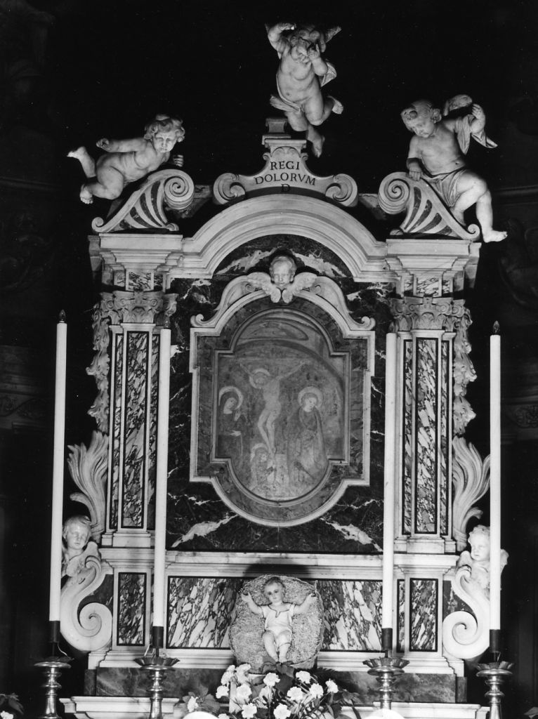 altare maggiore - bottega italiana (sec. XVIII)