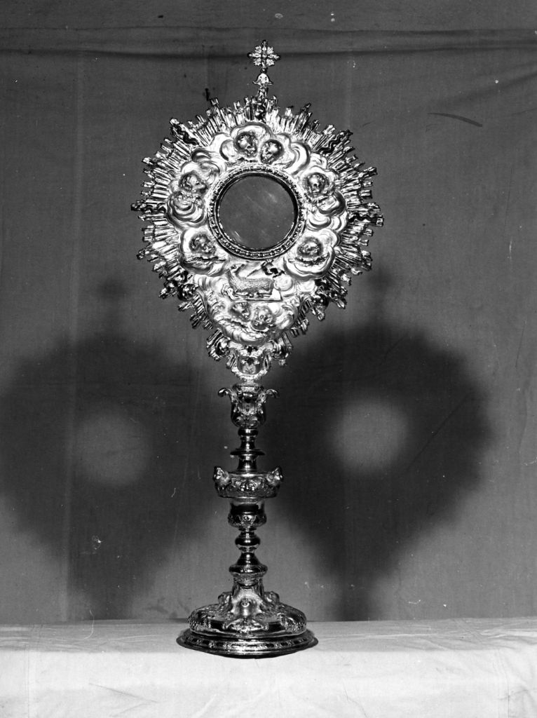 ostensorio - bottega italiana (sec. XVIII)
