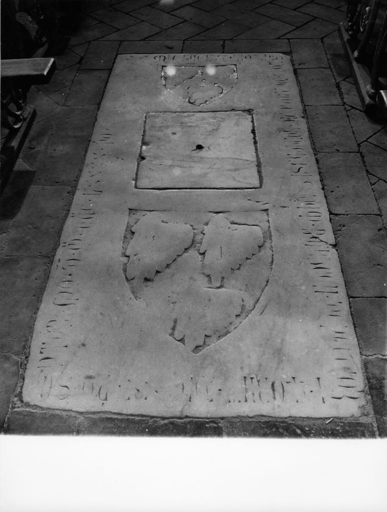 lastra tombale - bottega toscana (sec. XIV)