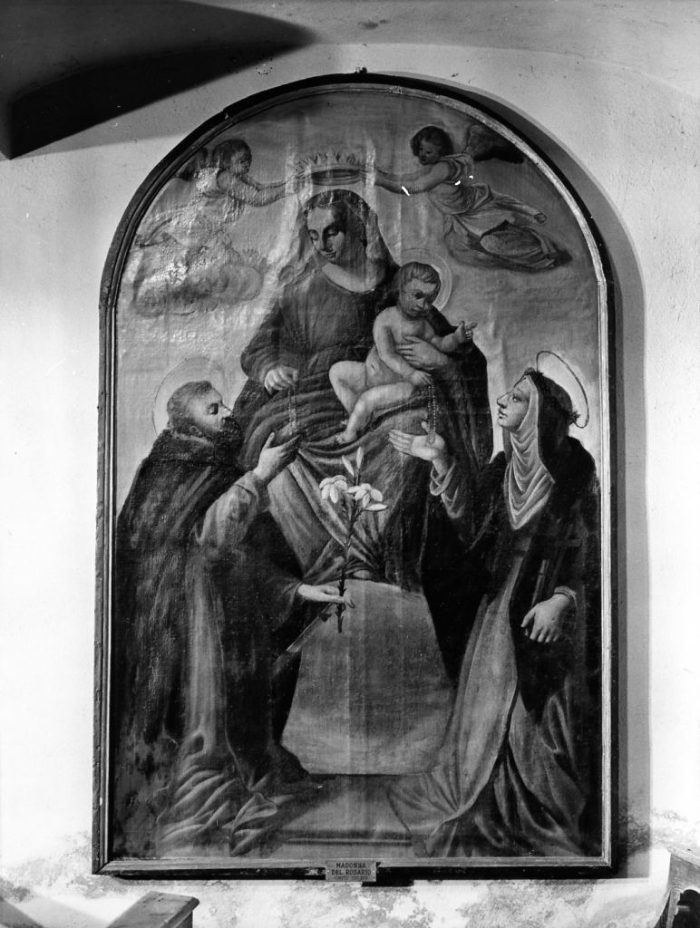 Madonna del rosario (dipinto) - ambito toscano (sec. XVII)