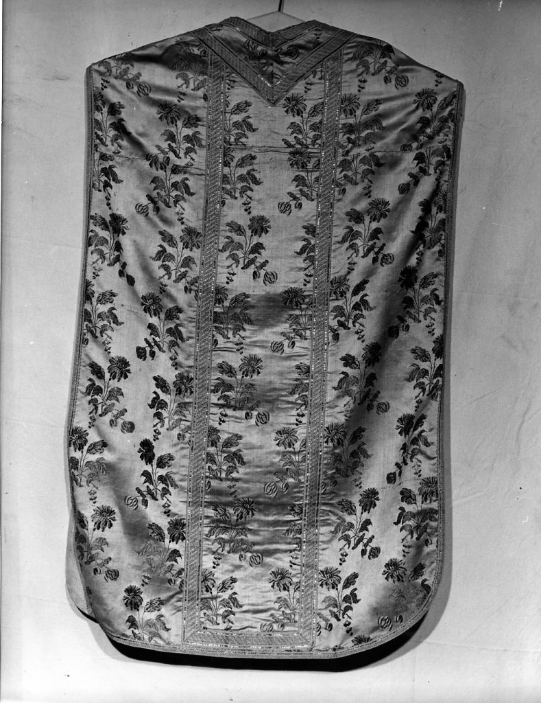 paramento liturgico - in terzo, insieme - manifattura pisana (inizio sec. XIX)