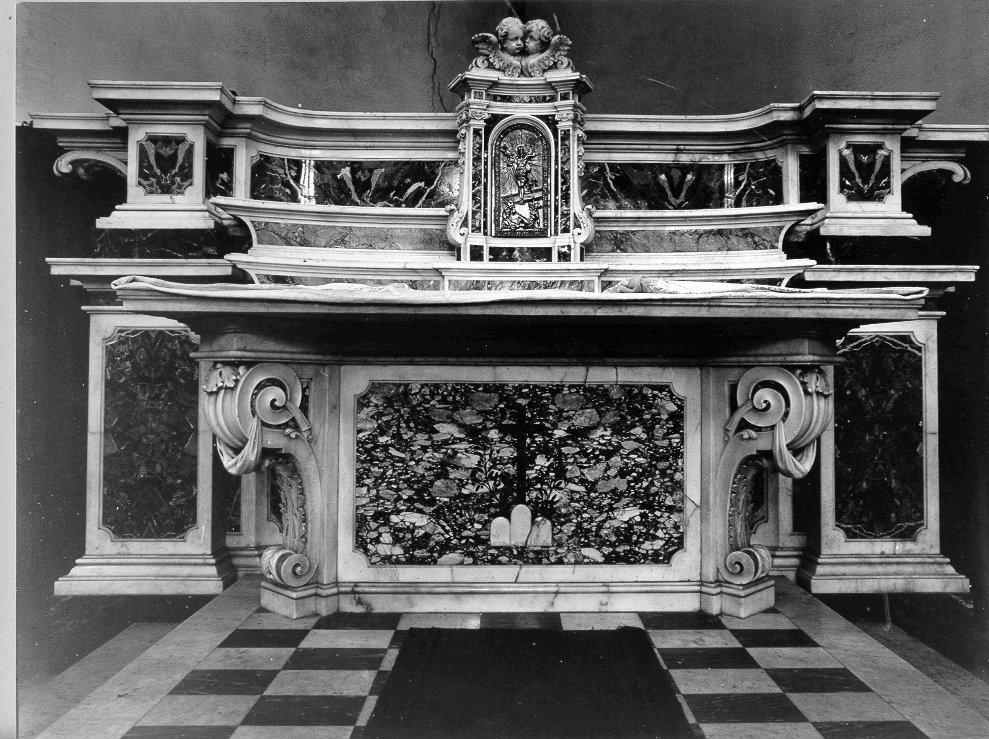 altare - bottega italiana (metà sec. XVIII)