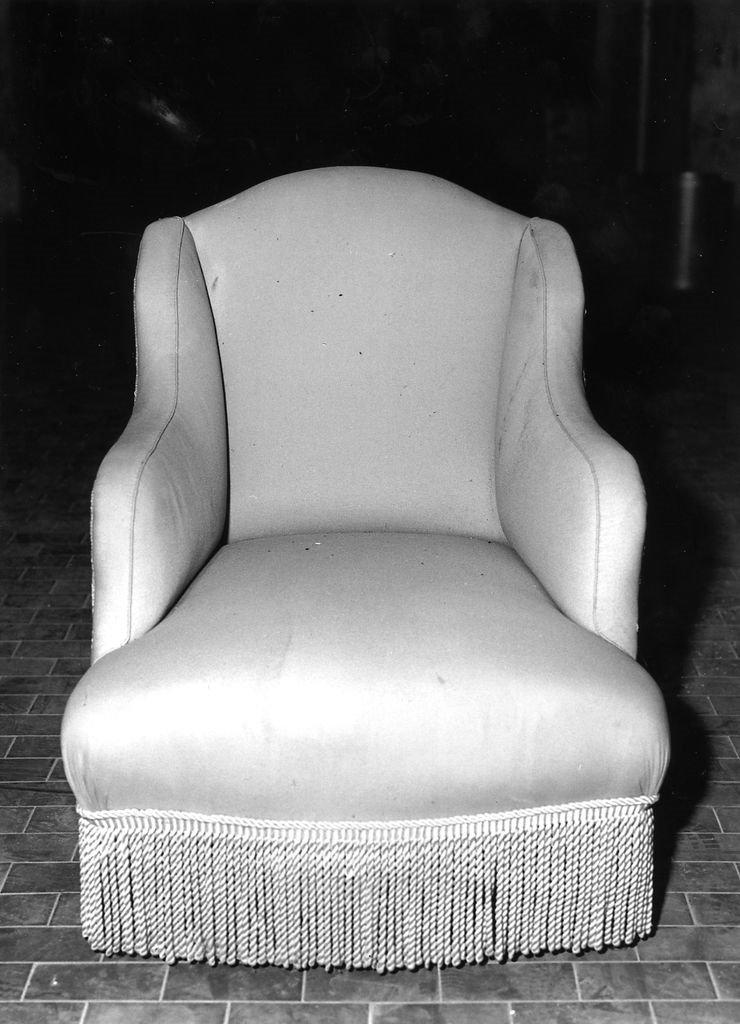 poltrona - bottega toscana (primo quarto sec. XX)