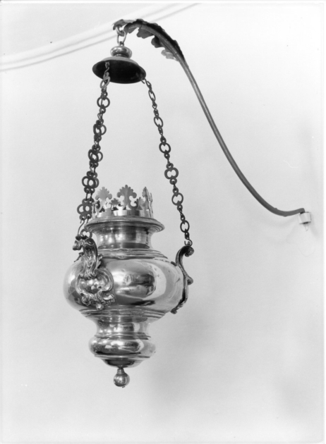 lampada pensile - bottega toscana (sec. XVIII)