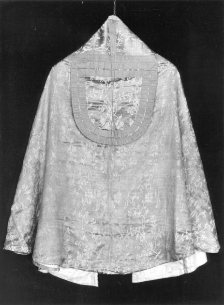 piviale - manifattura italiana (fine/inizio secc. XVII/ XVIII)