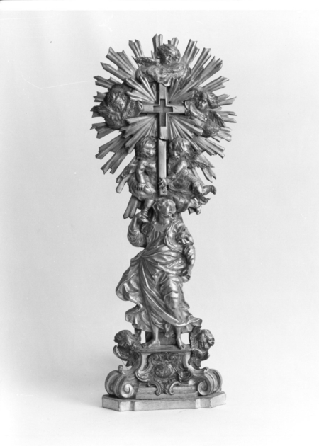 reliquiario - bottega italiana (primo quarto sec. XX)