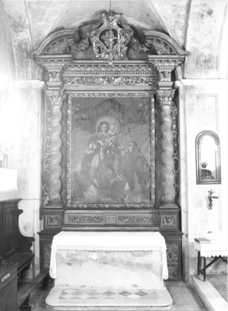 altare - bottega italiana (sec. XVIII)