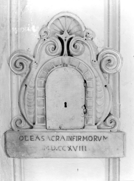 tabernacolo murale - ambito apuoversiliese (sec. XVIII)