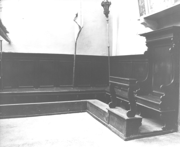 stalli del coro - bottega italiana (sec. XIX)