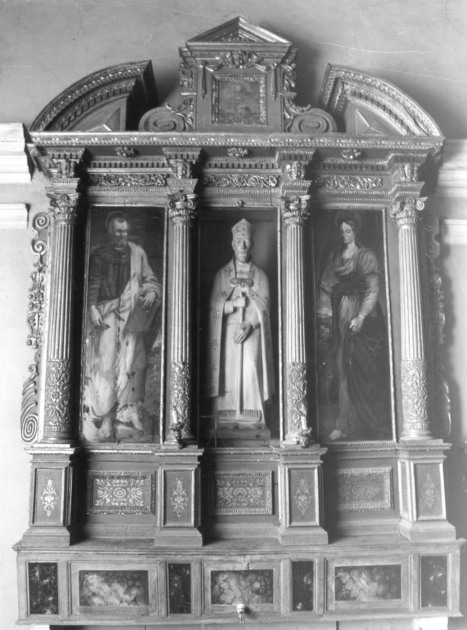 SAN PIETRO/ SANTA BARBARA (dipinto, serie) - ambito italiano (sec. XVII)