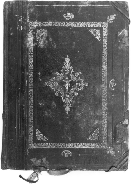 coperta di libro liturgico - ambito veneziano (sec. XVIII)