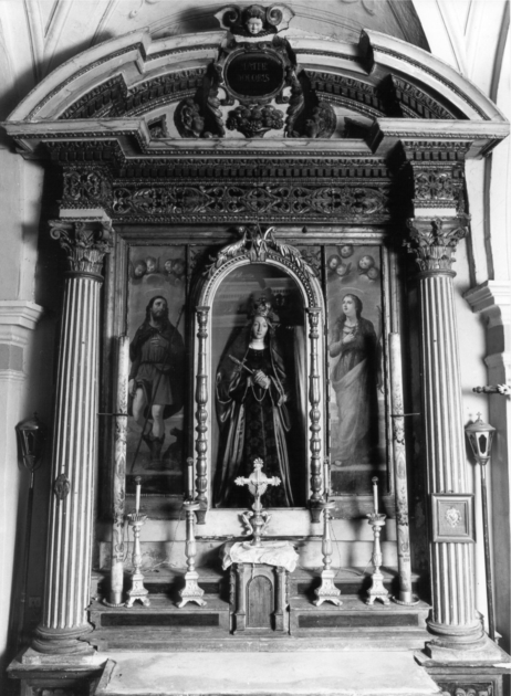 altare - ambito garfagnino (sec. XVIII)