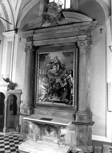 altare - ambito garfagnino (sec. XVII)