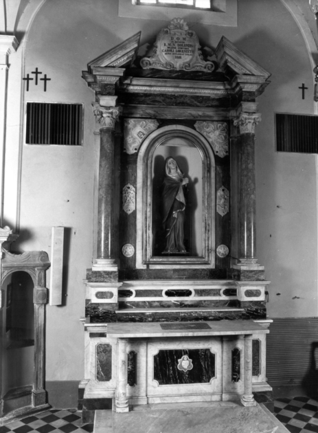 altare - ambito apuoversiliese (sec. XIX)