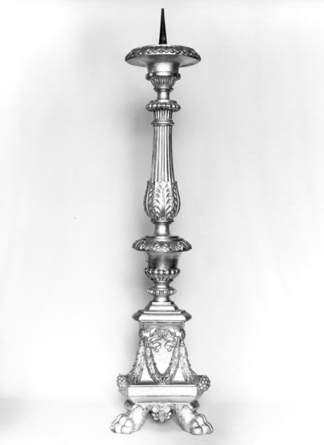 candeliere, serie - ambito garfagnino (sec. XIX)