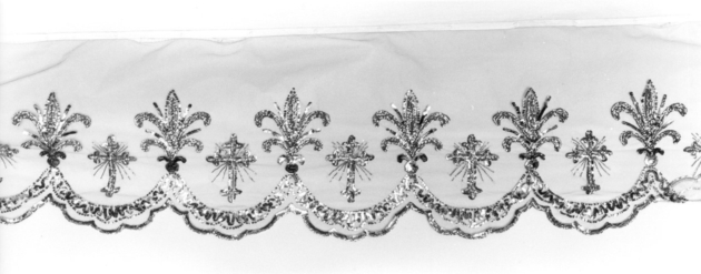 tovaglia d'altare - manifattura italiana (fine/inizio secc. XIX/ XX)