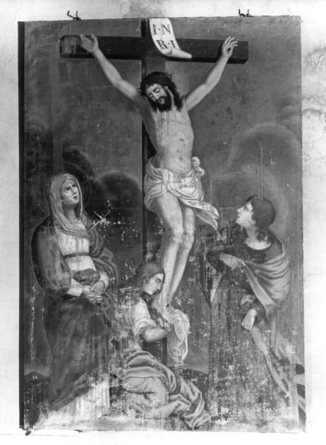 Cristo crocifisso (dipinto) - ambito toscano (sec. XVIII)