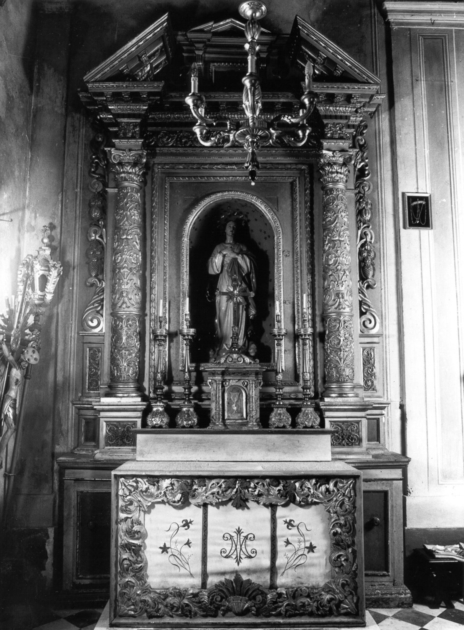 altare - ambito garfagnino (sec. XVIII)