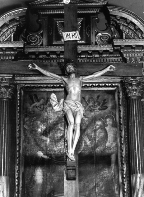 crocifisso - ambito garfagnino (sec. XVIII)