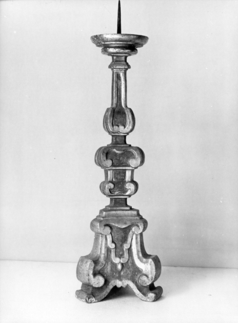 candeliere, serie - ambito garfagnino (seconda metà sec. XVIII)