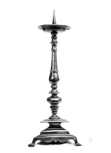 candeliere - bottega lucchese (sec. XVIII)