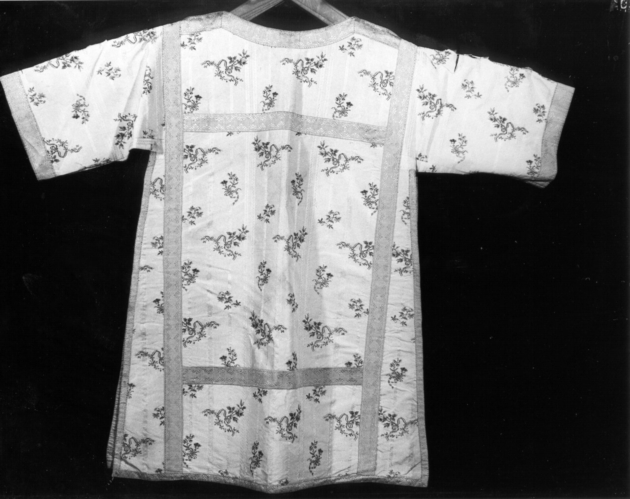 tunicella, serie - manifattura italiana (fine sec. XVIII)