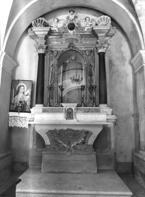 altare - bottega italiana (sec. XVIII)