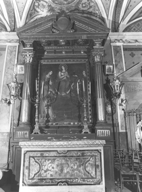 altare - ambito apuoversiliese (sec. XVIII)