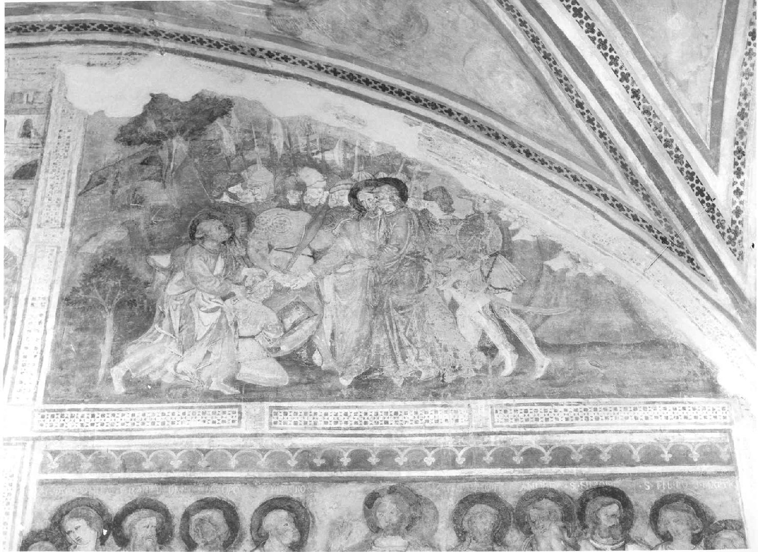 ARRESTO DI CRISTO (dipinto, elemento d'insieme) di Arrigo di Niccolò di Ser Cecco (attribuito) (sec. XV)