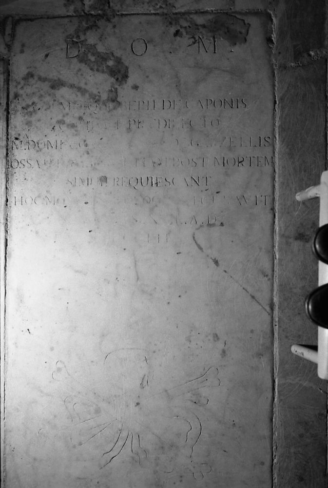 lapide tombale - bottega livornese (sec. XIX)