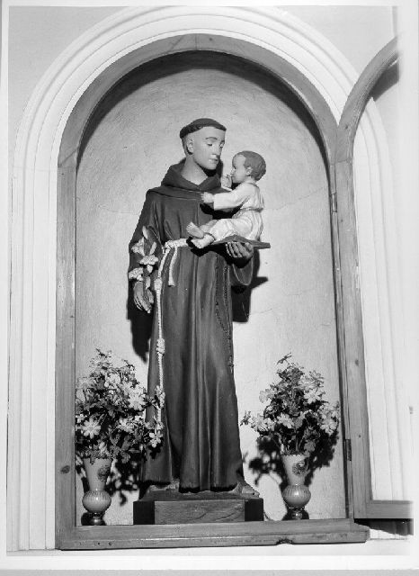 Sant'Antonio da Padova (statua) - ambito toscano (secc. XIX/ XX)