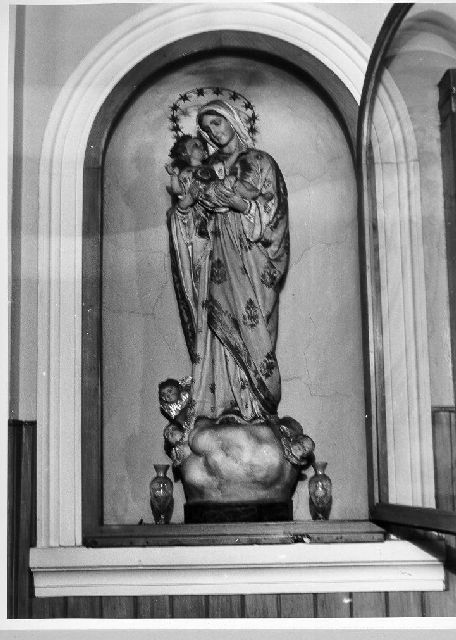 Madonna con Bambino (statua) - ambito toscano (secc. XIX/ XX)