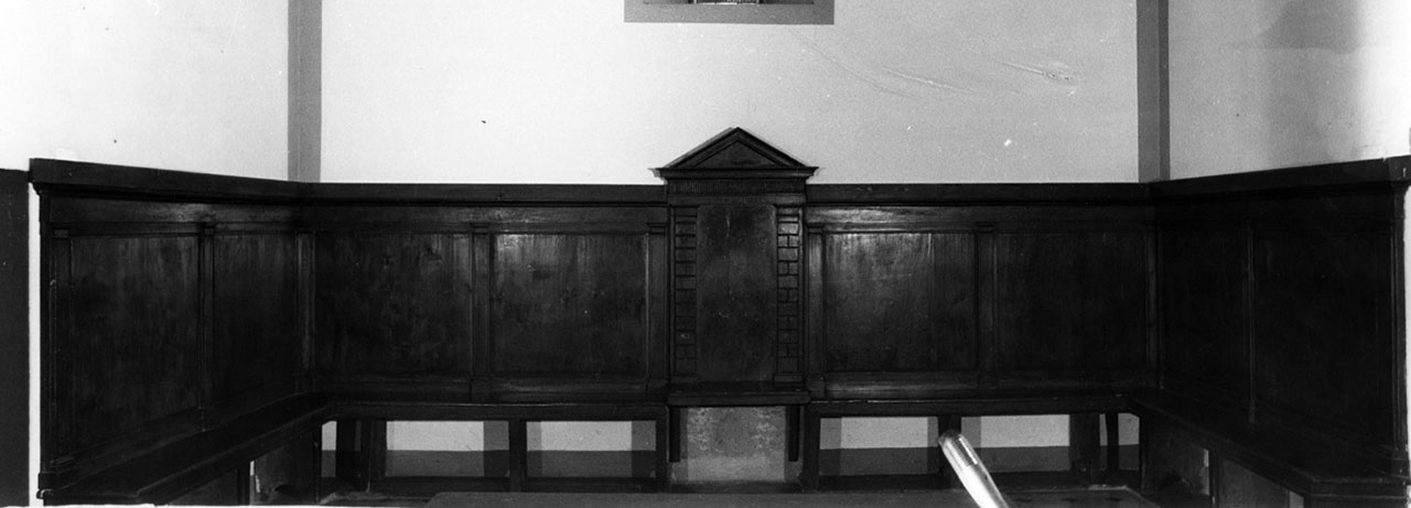 stalli del coro - bottega toscana (sec. XIX)