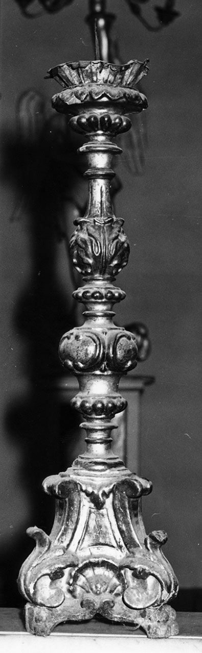 candeliere, serie - bottega toscana (fine sec. XVIII)