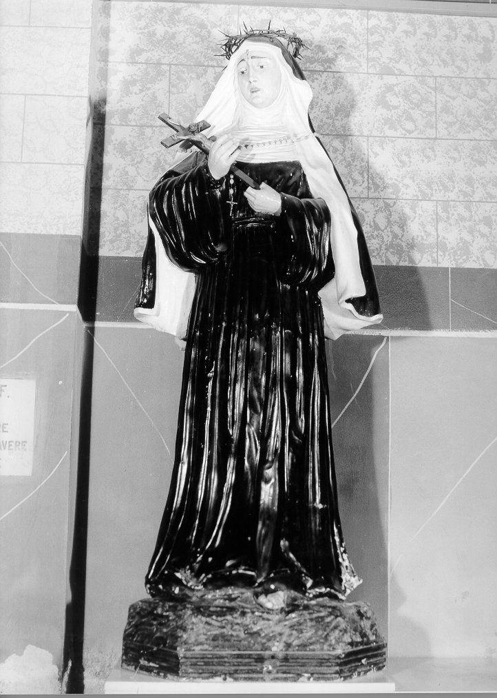 SANTA RITA DA CASCIA (statua) - bottega italiana (sec. XX)