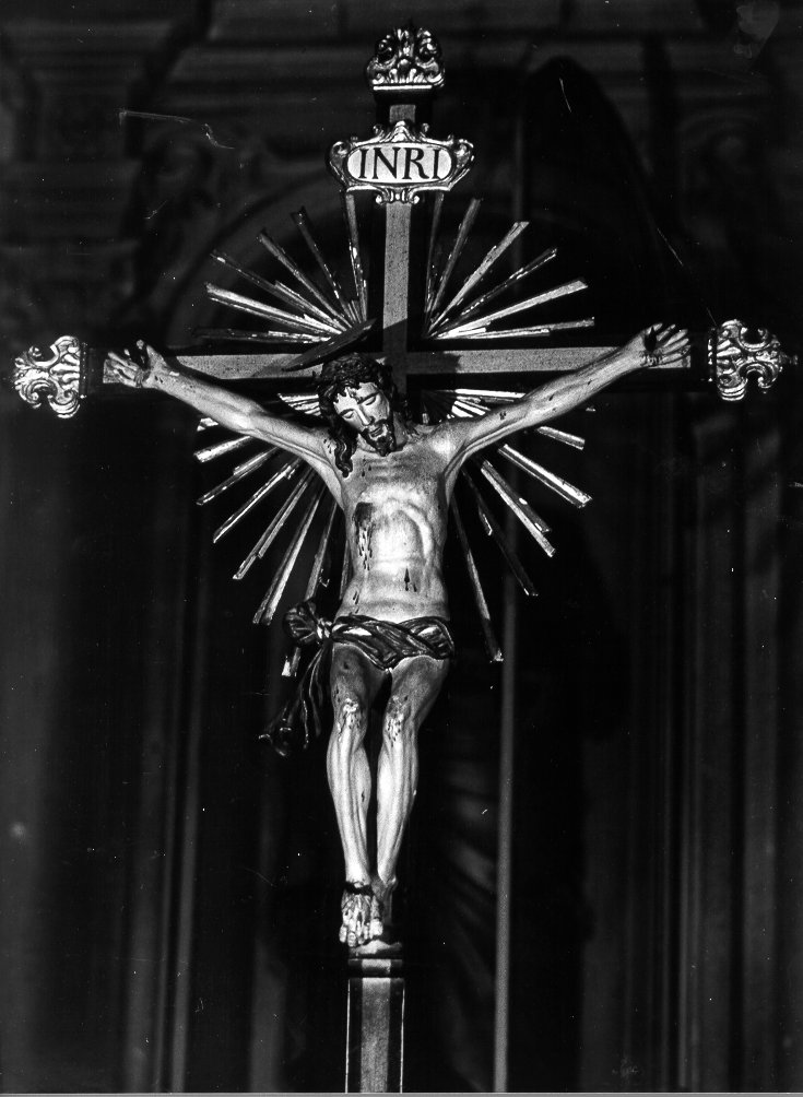 crocifisso - bottega toscana (sec. XVIII)